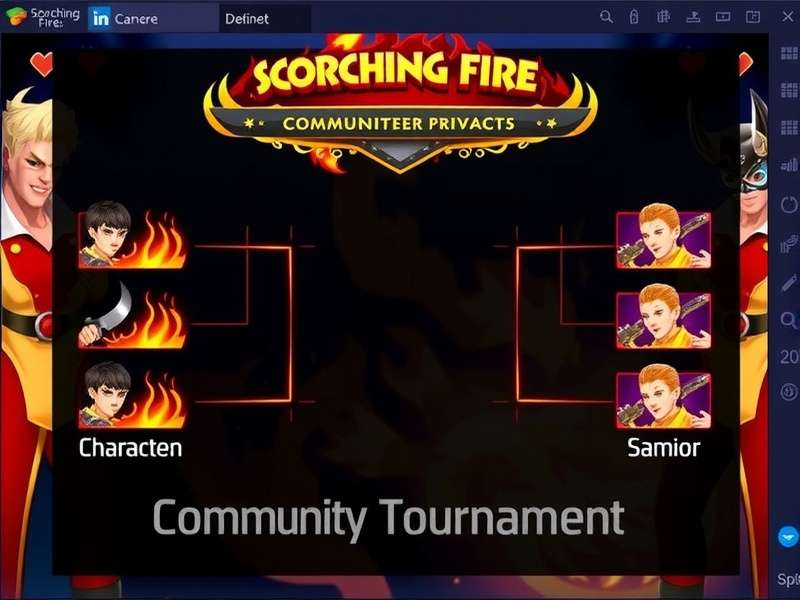 Scorching Fire Rivals gameplay screenshot